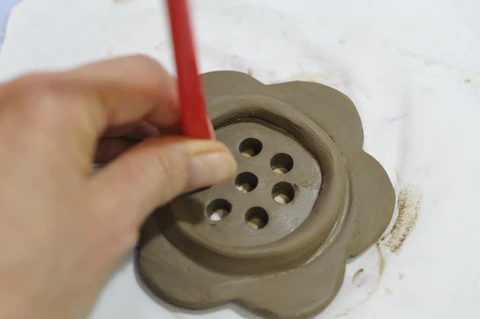 modeling pottery clay